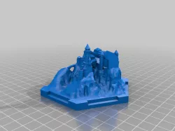Catan Fantasy Castle Tile