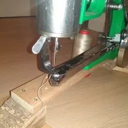 Chinese shoe patcher sewing foot