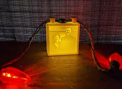 Christmas light Lithophane 