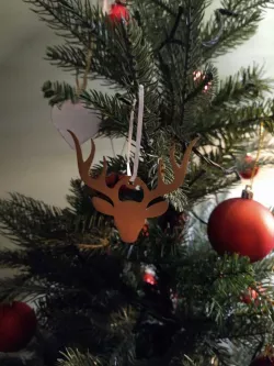 Christmastree reindeer