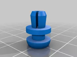 Citroën C3 Trunk shelf clip