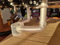 Clear Dust Shoe for MPCNC Primo by Steve M. Potter