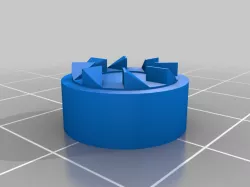 Clip (magazine) for MP-651 airgun (composite)