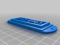 golf cart key chains 3d models 【 STLFinder