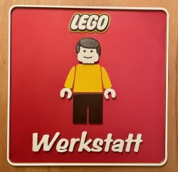 Colored sign