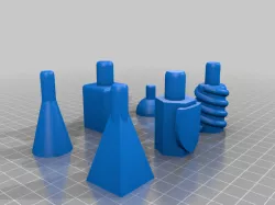 Custom Chess Piece Sample V2