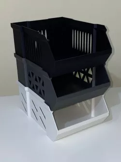 Customized Stackable Container Bins
