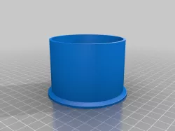 Cylinder box making press mold , Recycled paper casting a strong box with 3D printer parts