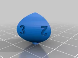 d3 Dice (Three-sided Die)