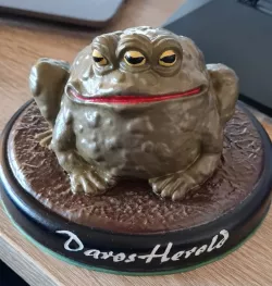 Daro the three eyed toad