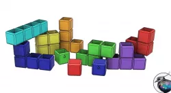 Desktop Planter - Tetris - Wall Mountable