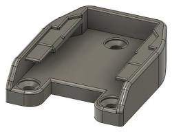 STL file Parkside 20V battery belt carrier 🔋・Design to download