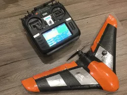 DF Mini Spirit flying wing, 2s 18650 build - 3d printed parts