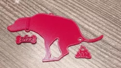 Dog Poops 2021 - 2022 Christmas Ornament