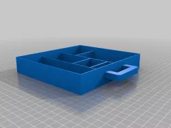 Drawer with divider