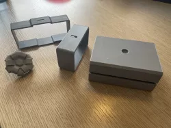 Dual Bands and Bow Lock For Pop-up Gift Card Box