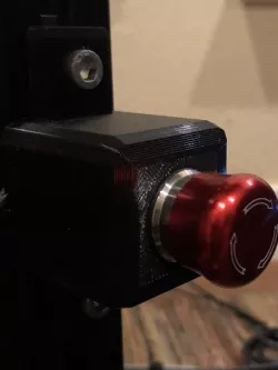 e-stop switch holder for aluminum profile race sim rig