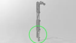Electronic Microscope G-Clamp Base