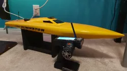 Eliminator Fiberglass RC Boat