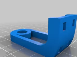 ender 3 heat bed cable routing bracket
