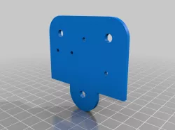 Ender 3 hotend backplate and Microswiss clone