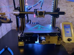 Ender 3 V2 mini Voltmeter Feet Riser 45mm