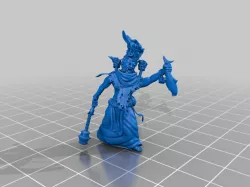 Flagellant with fish and flail 28mm 