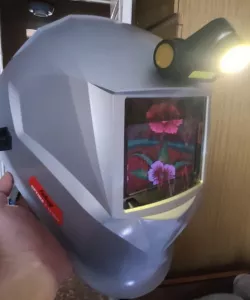 flashlight mount for Fubag welder mask