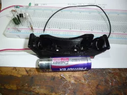 Flipclip AA holder