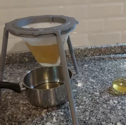 Frying Oil Filter stand