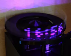 Full Color Dot Matrix Display Zoetrope
