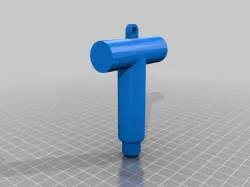 garbage can key
