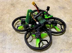 GEPRC Cinelog 30 - Fixed GoPro Lite - FPV Camera - Immortal T - Caddix Vista / Polar Antenna Mount