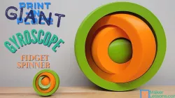 Giant Gyroscope Fidget Spinner