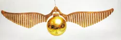Golden snitch / goldener Schnatz Harry Potter christmas ball quidditch