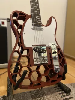 Honeycaster (3d-printed Telecaster)