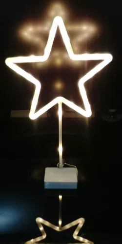Illuminated 5 Point Star