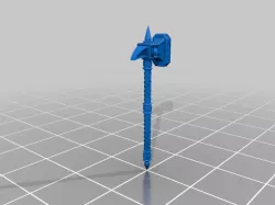 Important dwarven warhammer for founding emperor