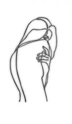 Lady Back  number II