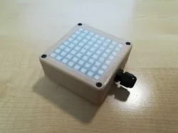 LED matrix magnetic housing