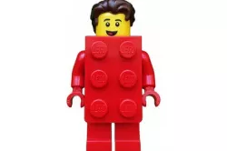 Lego Brick Suit Guy