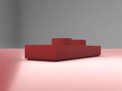 LEGO Plate - 1X3 with 2 Knobs