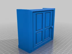 lithophane display door