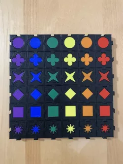Mating Qwirkle Pieces