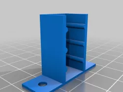 micro motor gear encoder 3d printed support