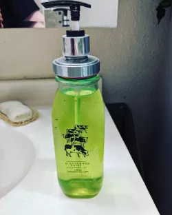 Milk Jar to Soap Dispenser Cap