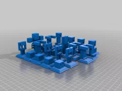 minecraft chess set and pieces 
