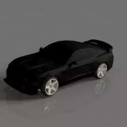 Mini 1/24 RC RWD Drift Chassis Mustang