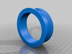 Mini fishing hand caster spool