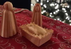 Minimalist Nativity